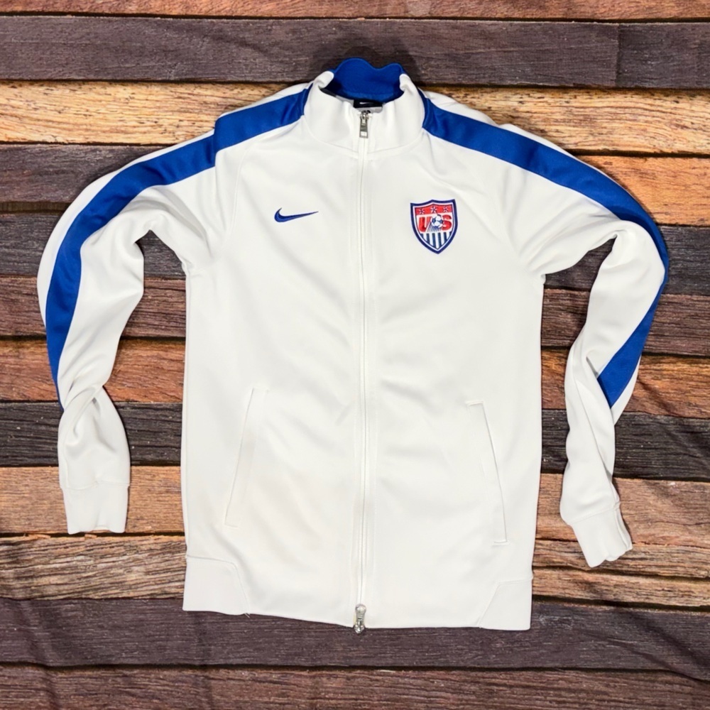 USA National Team Soccer Futbol Nike Women's Track Jacket Athletic